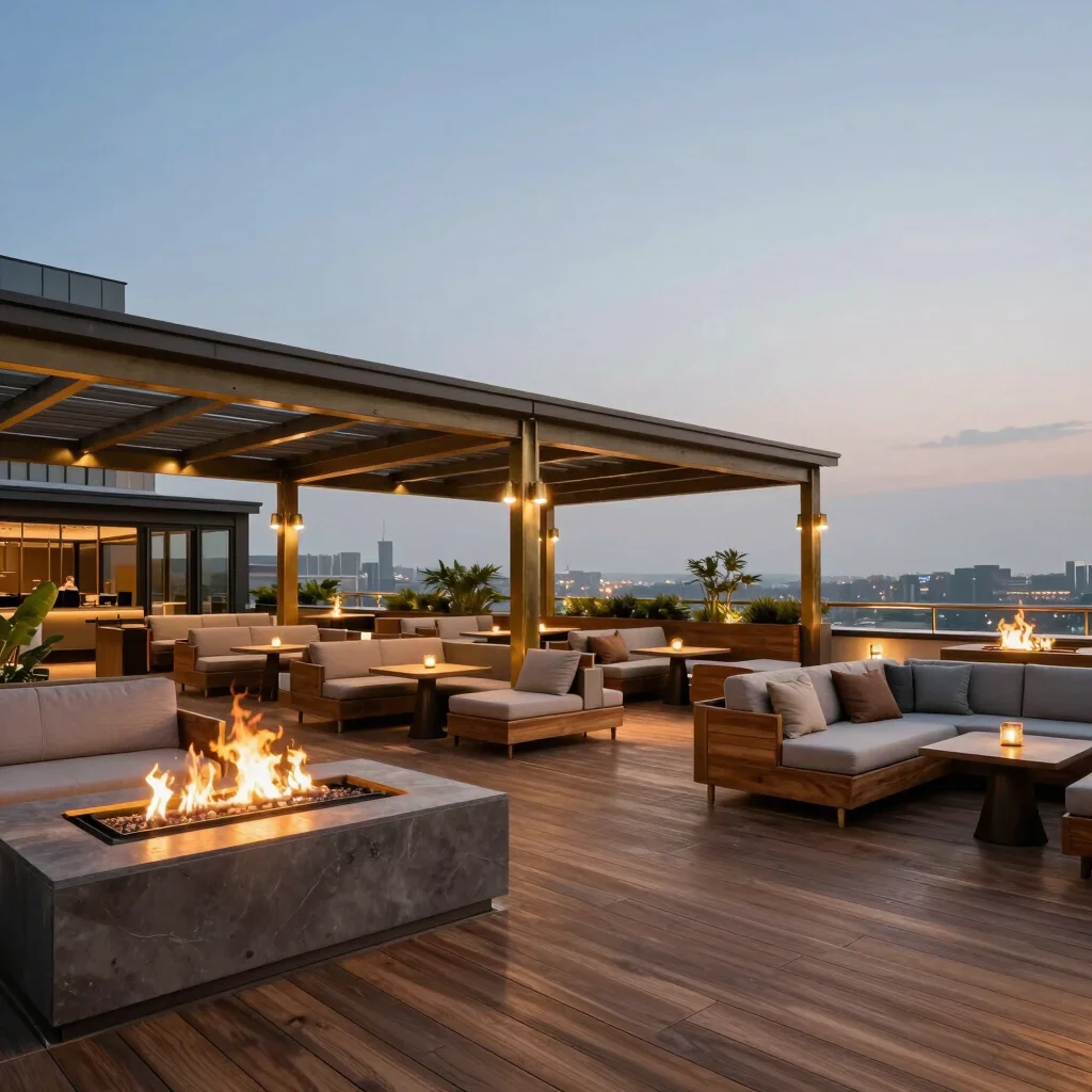 Rooftop Lounge Private Event Reservation